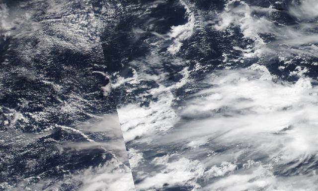 Satellite snapshot of South China Sea
